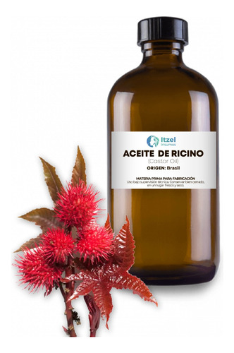 Aceite De Ricino Puro Virgen 1lts