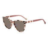 Oculos De Sol Carolina Herrera Chhc Original Her 0107 Rosa