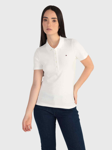 Polo 1985 Collection Blanco De Mujer Tommy Hilfiger