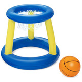 Aro De Basket Inflable Con Pelota Y Anillos 52190 Educando