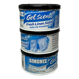 Simoniz - Pack De 3 Gel Ambientador 2.5 Oz - Elimina Malos O