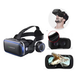 Óculos Vr Realidade Virtual Shinecon 3d Com Fone De Ouvido