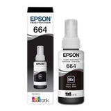 10x Refil Tinta Epson T664120 L395 L396 L355 Original Preto