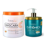 Kit Máscaras Vitaminac E Catiônica Foreverliss  (2 Produtos)