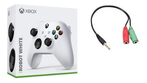 Controle Microsoft Xbox Series X|s + Adaptador P/headset