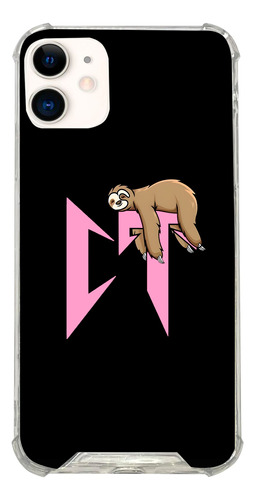 Funda Ct Natanael Cano Negro Y Rosa Para iPhone, Encapsulada