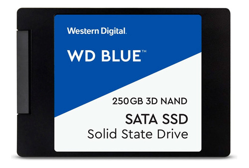 Disco Sólido Ssd Interno Western Digital  Wds250g2b0a 250gb Azul