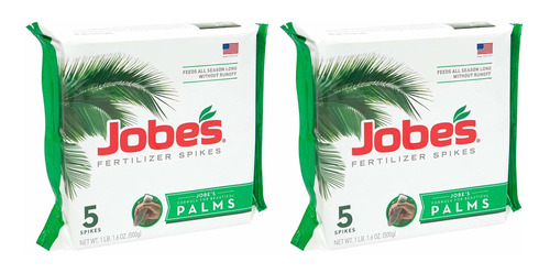 Jobe's Palm Tree Fertilizante Spikes 10-5-10 Tiempo De Liber