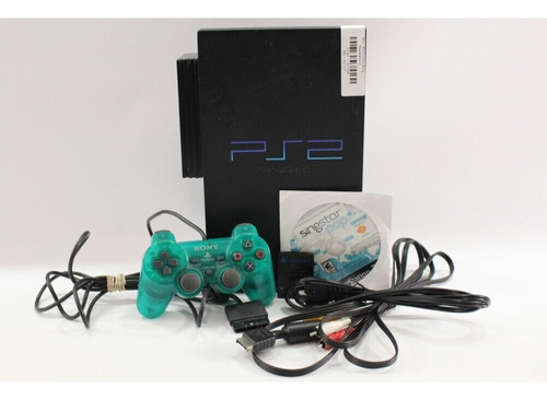 Consola Sony Playstation Ps2 Fat Original + Hdd + 1 Control
