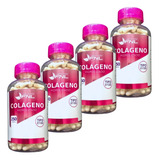 Colageno Fnl Hidrolizado 250 Cap. Artrosis Pack 4 Frascos Df