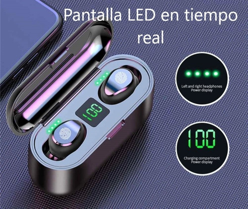 Auriculares Inalámbricos In-ear Tws F9 Bluetooth 5.3