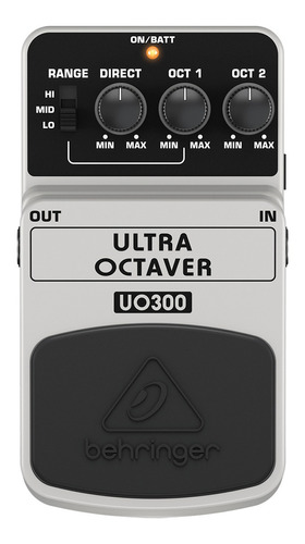  Pedal Efecto Guitarra Behringer Ultra Octaver Uo300