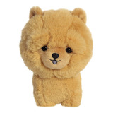 Pelúcia Cachorro Chow Chow 17cms Série Teddy Pets Da Aurora