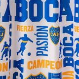 Cortina De Baño Estampada Boca Juniors