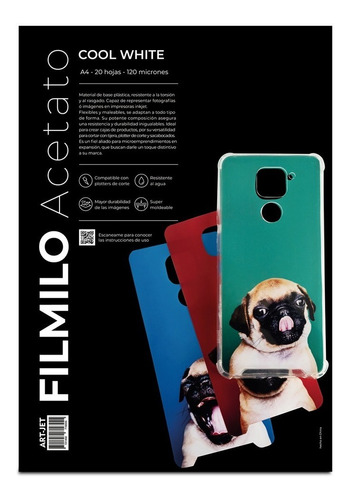 Filmilo Art-jet Acetato Cool W A4 100 Hojas