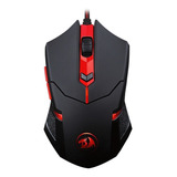 Mouse Gamer De Juego Redragon  Centrophorus M601-3 Black Y Red