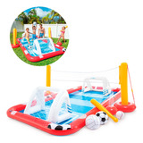 Centro Dejuegos Deportes Multijuegos Piscina Inflable Intex