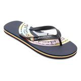 Sandalias Playa Quiksilver Molokai Art Azul Hombre Aqyl10126