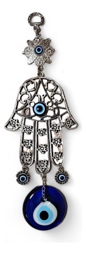 Mano De Fatima Ojo Turco Colgante Amuleto Protector