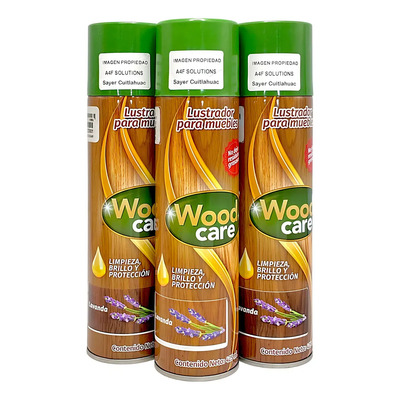 Woodcare Lustrador Con Aroma A Lavanda Para Muebles 3 Piezas | Envío gratis