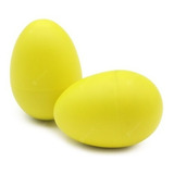 Cphv001 Par De Huevos Percusion Plastico Amarillo Copacaba