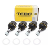 Rotula Suspension Vocho Vw Sedan 64-04 4 Pzas Tebo