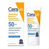 Protetor Solar Facial Cerave Mineral Fps 50