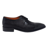 Zapato Vestir Cuero Cabra Forrado Hombre Ragazzi 7575 Tks