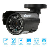 Kkmoon 1200tvl Cámara Bala Cctv 24 Lámparas Ir Visión Noctur