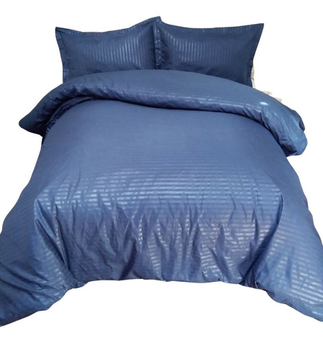 Set Duvet 8 Piezas Líneas Microfibra Semidoble