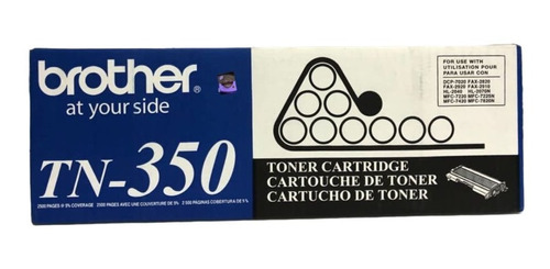 Toner Original Brother Tn-350 Negro Nuevo Facturado