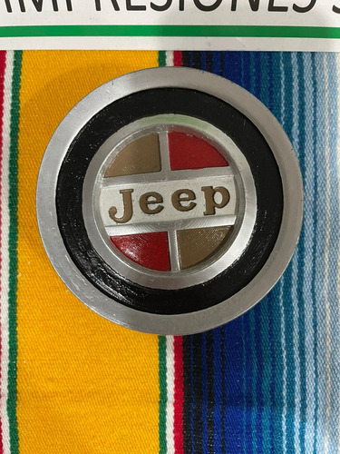 Insignia De Parrila Jeep Gladiator (impresin 3d) Foto 2