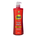 Shampoo Matizador Vermelho Realce Da Cor Color Red Hábito