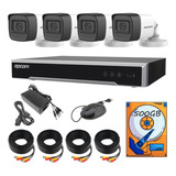 Kit Video Vigilancia Epcom 4 Cámaras 5mp Audio 500gb 