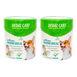 2 Dedal Care Bucal Cães/gatos 30un. Cada Petclean Higiene