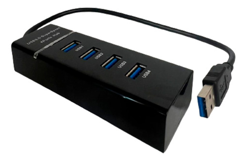 Hub Multi Usb 3.0 Duplicador Adaptador 4 Puertos