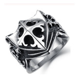 Anillo De Hombre Escudo Medieval Space Moda 2021