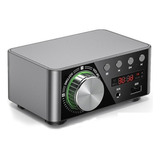 Amplificador De Audio Digital Dual Bt5.0 Mini Estéreo 100w
