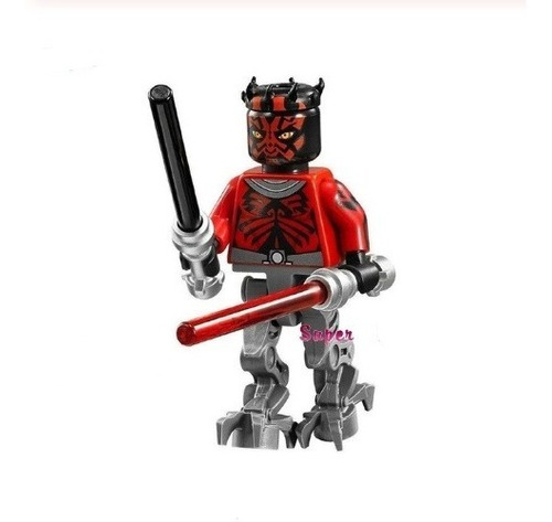 N° 60 Darth Maul - Star Wars - Blocos De Montar