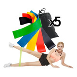 Kit De Bandas Elasticas Isometricas Fitness Ejercicio Yoga