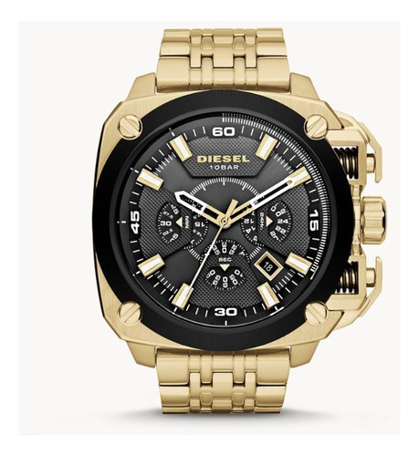 Reloj Diesel Dz7378 Acero Inoxidable Dorado