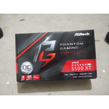 Placa De Video Asrock Radeon Rx 5500 Xt 8 Gb Phantom Gaming 