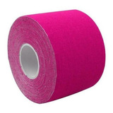 Bandagem Elástica Fita Adesiva Academia 5 Mt Crossfit Pink