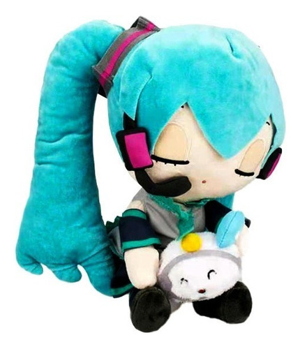 Muñeco De Peluche Hatsune Miku Holding Rabbit, Regalo Para N