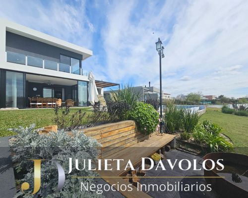 Oportunidad! Casa A Laguna En Venta O Permuta 4 Dormitorios Barrio El Cantón Norte Con Pileta - Imagen 2