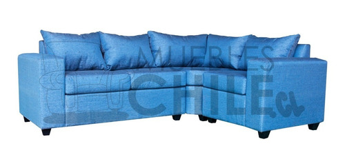 Modular Ele Sillon Sofa Esquinero Azul Piedra/ Muebles Chile