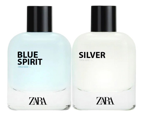 Set Zara Man Blue Spirit & Silver Edt 2x80ml