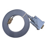 Cable Rj45 Macho A Db9 Rs232 Hembra Consola Cisco Ethernet