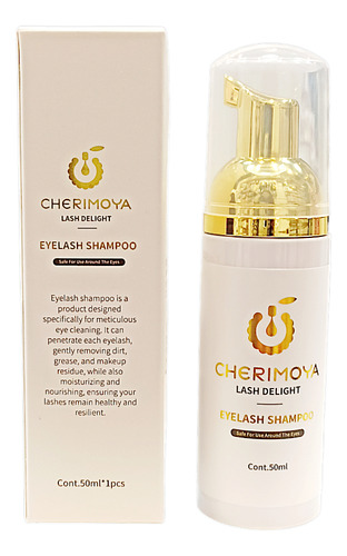 Lash Shampoo Cherimoya Para Extensiones De Pestañas 50ml