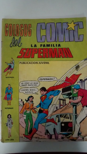 Colosos Del Comic N° 8 - La Familia Superman - Dc - Usado